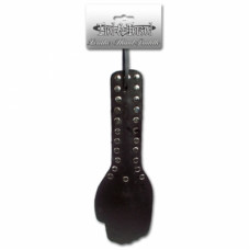 11.5 inch Black Leather studded Hand Paddle